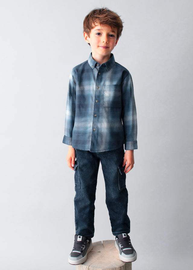 overshirt bimbo quadroni