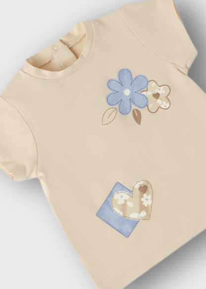 t-shirt neonata m/corta