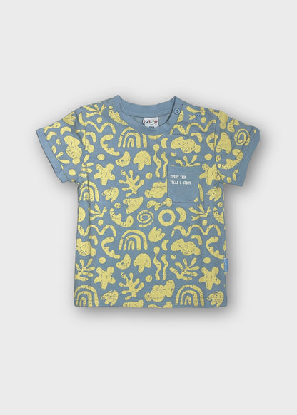t-shirt neonato cotone m/corta