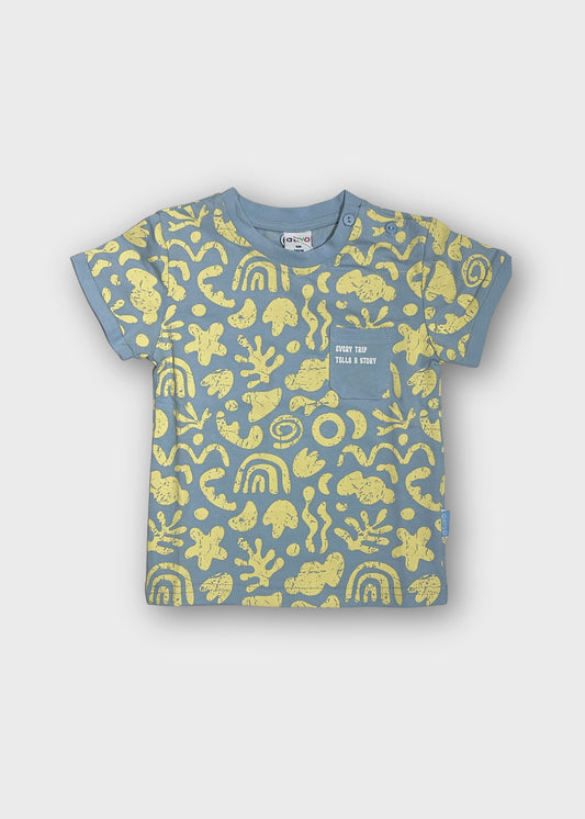 t-shirt neonato cotone m/corta