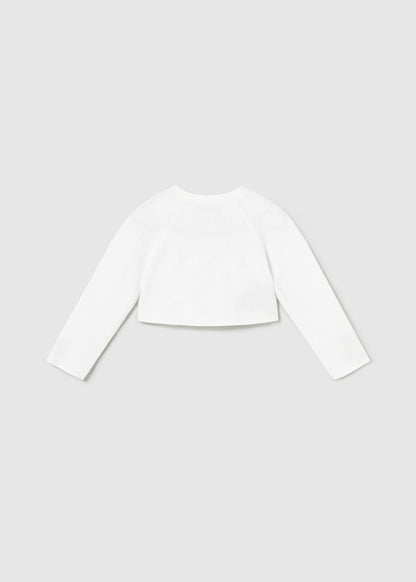 giacchina neonata tricot lurex