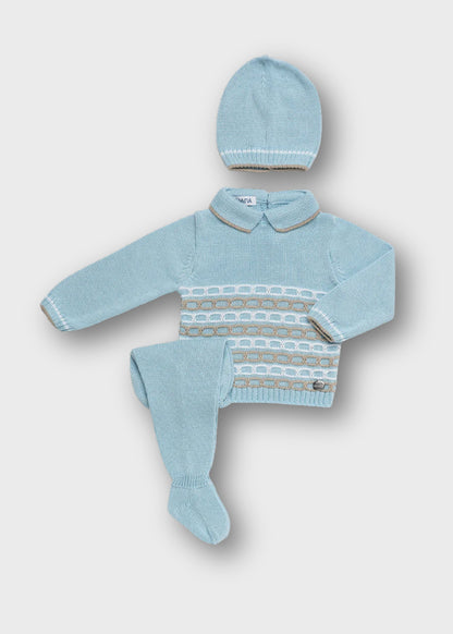 completino neonato tricot lungo