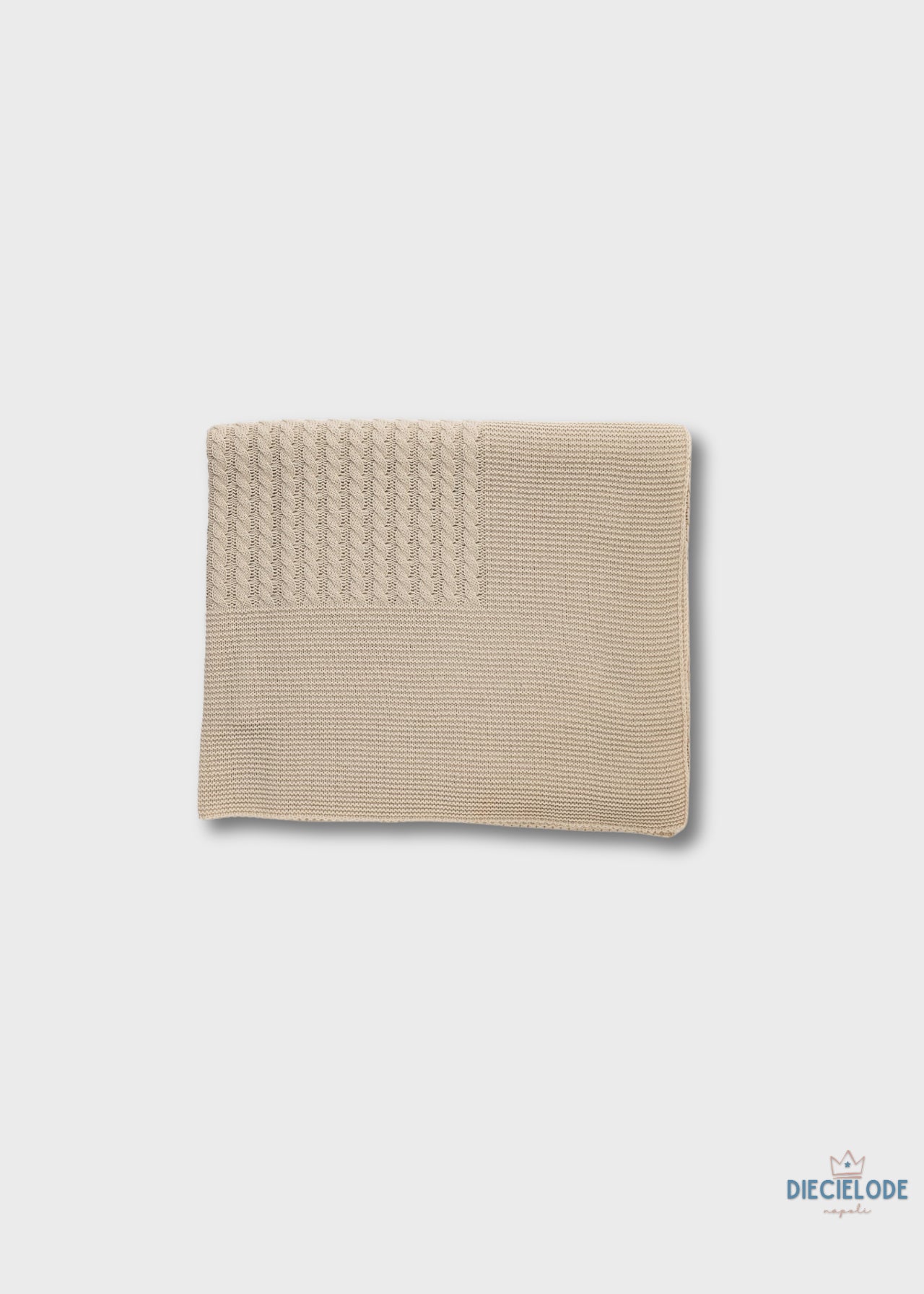 copertina neonato tricot