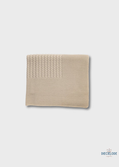 copertina neonato tricot