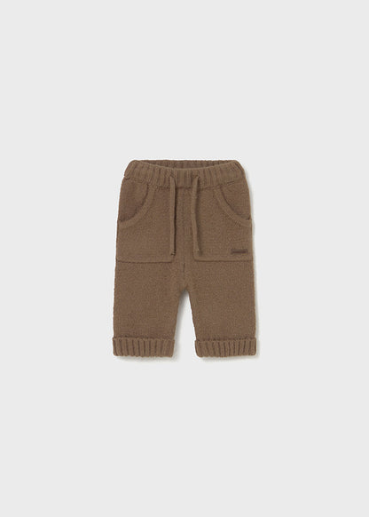 pantaloni neonato felpa