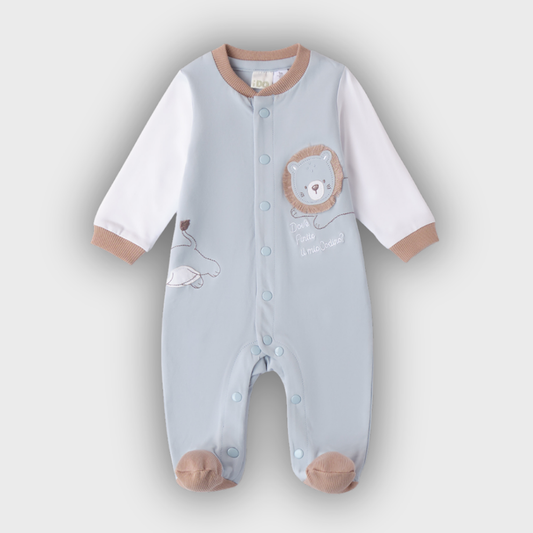 tutina neonato cotone lunga