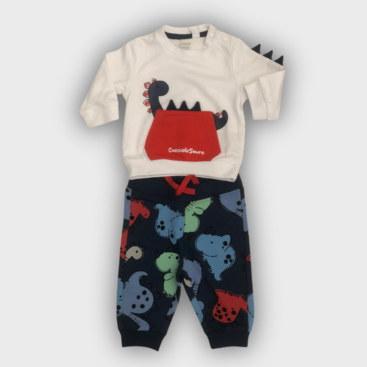 completo neonato cotone lungo