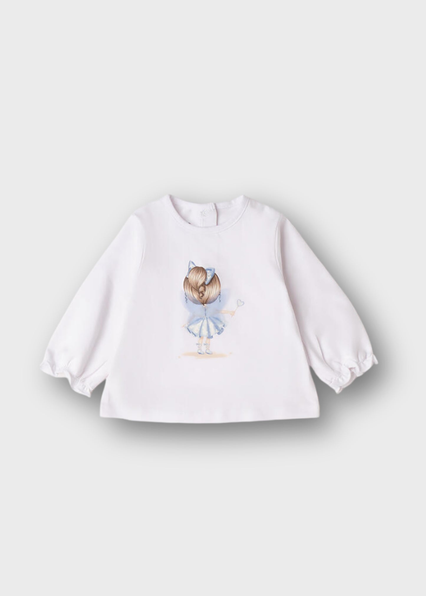 t-shirt neonata cotone lunga