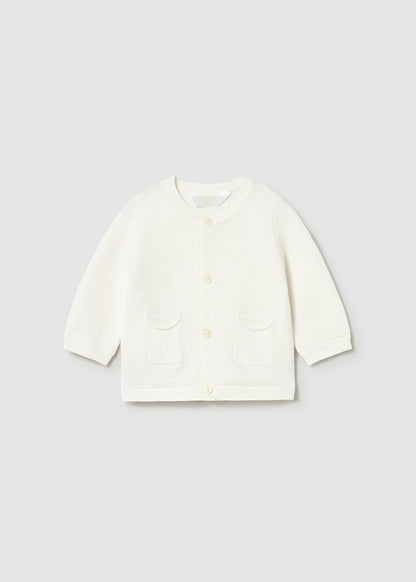 cardigan neonato tricot