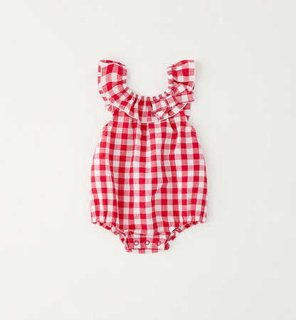 pagliaccetto neonata quadretti