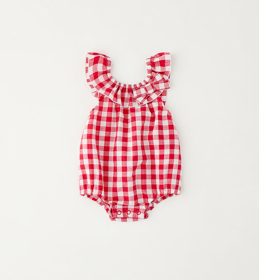 pagliaccetto neonata quadretti
