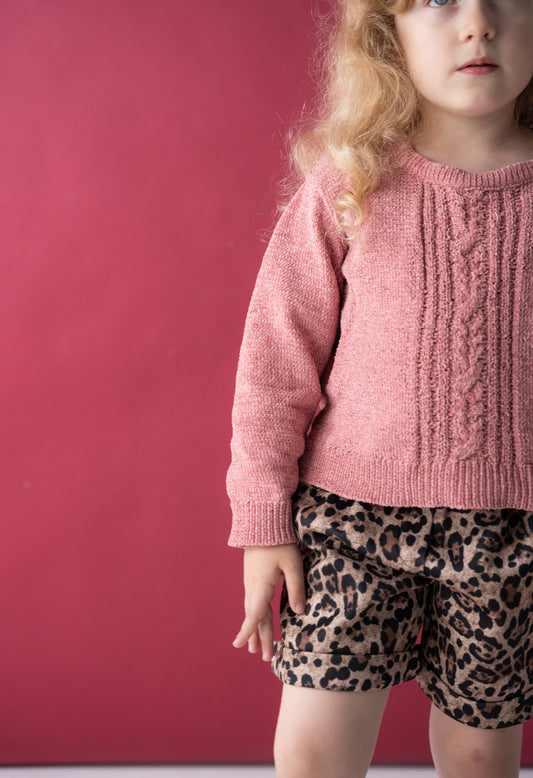 completo bimba maculato+cerchietto