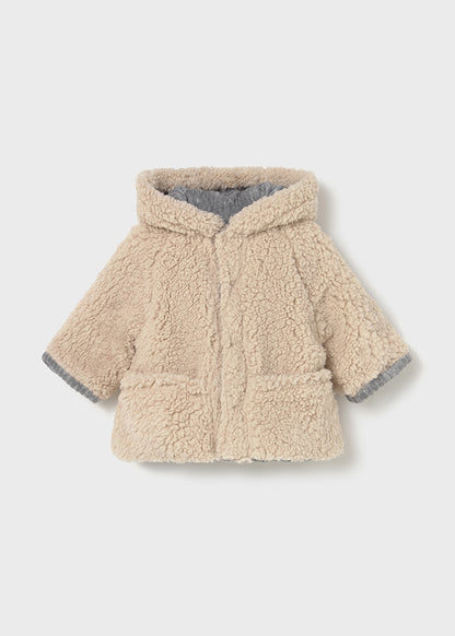 cappotto neonato reversibile