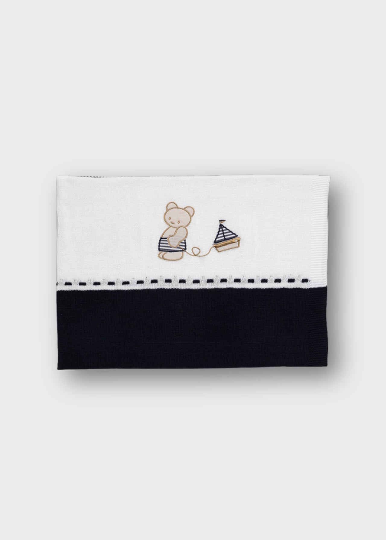 copertina neonato tricot