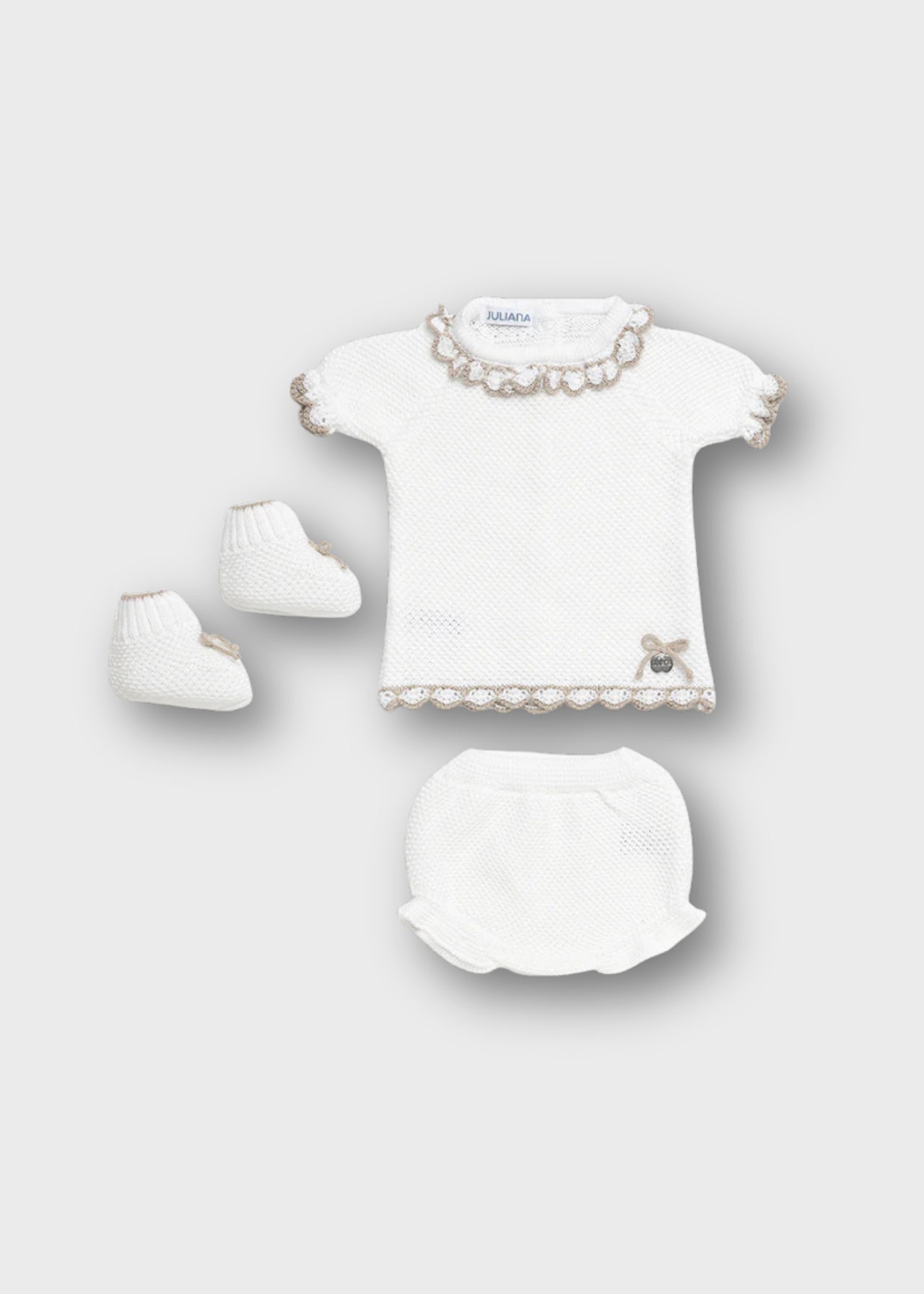 completino neonate tricot corto