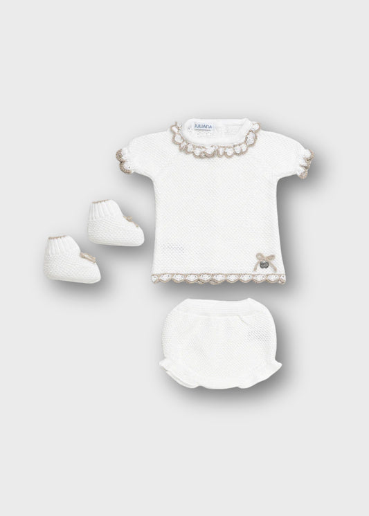 completino neonate tricot corto