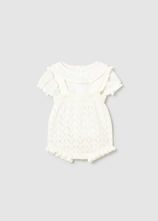 completino neonata salopette