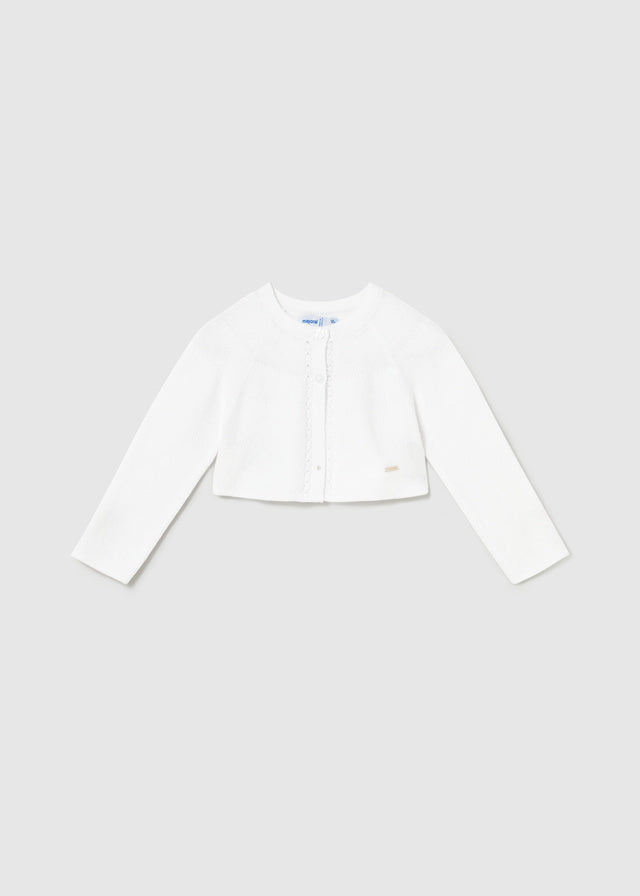 giacchina neonata tricot lurex