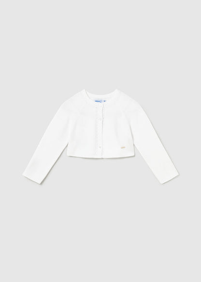 giacchina neonata tricot lurex