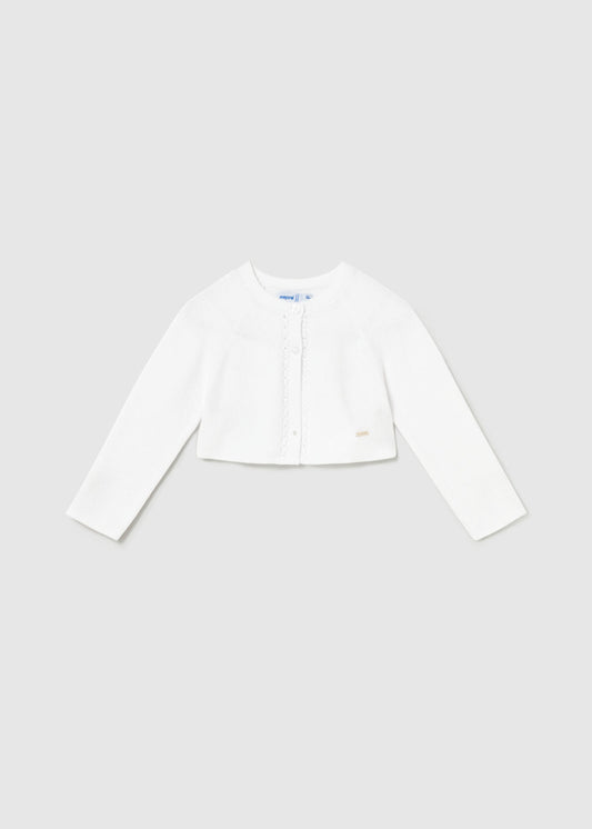 giacchina neonata tricot lurex