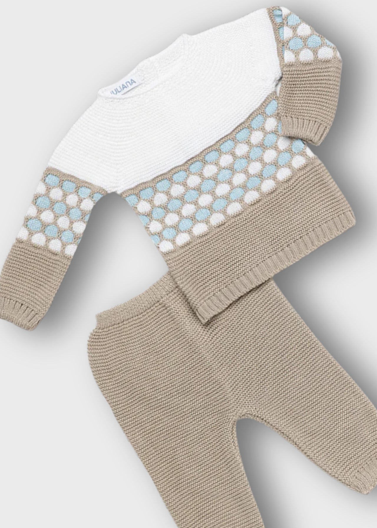 completino neonato tricot lungo