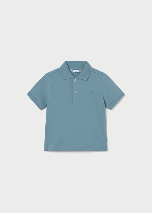 maglia polo neonato m/corta piquet