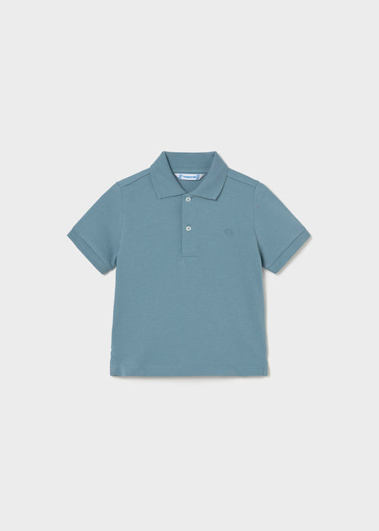 maglia polo neonato m/corta piquet