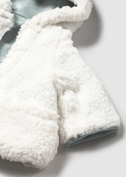 cappotto neonato reversibile