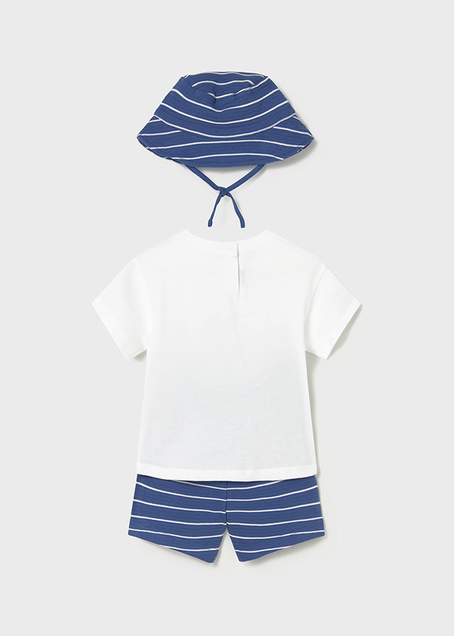 completino neonato corto+cappellino