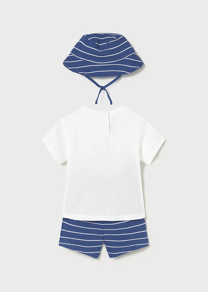 completino neonato corto+cappellino