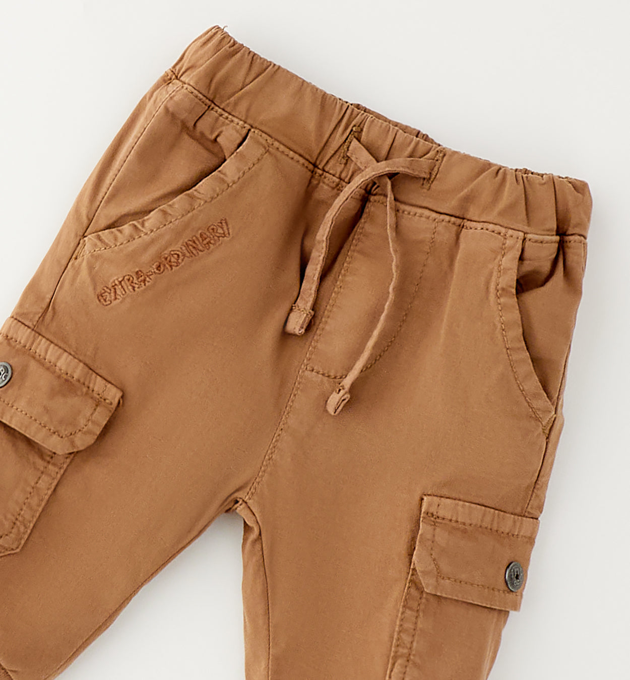 pantaloni neonato lungo cargo