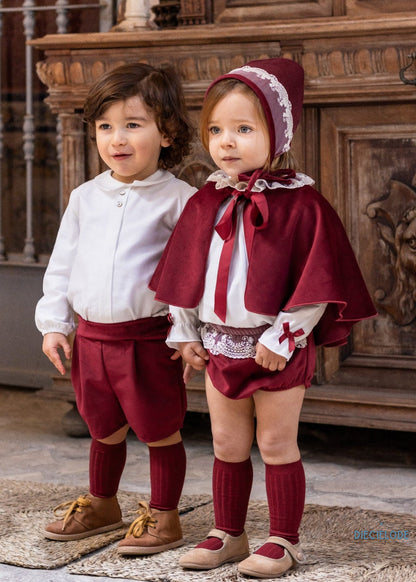 completino neonata coulotte