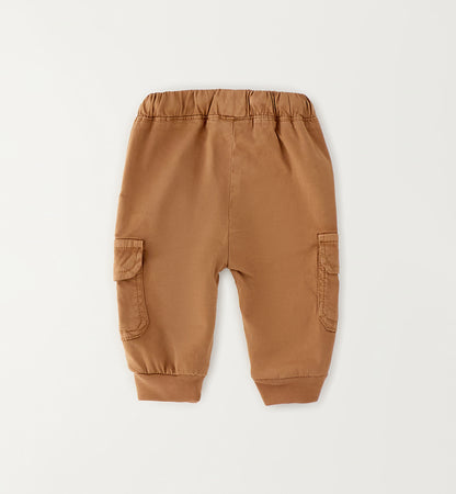 pantaloni neonato lungo cargo