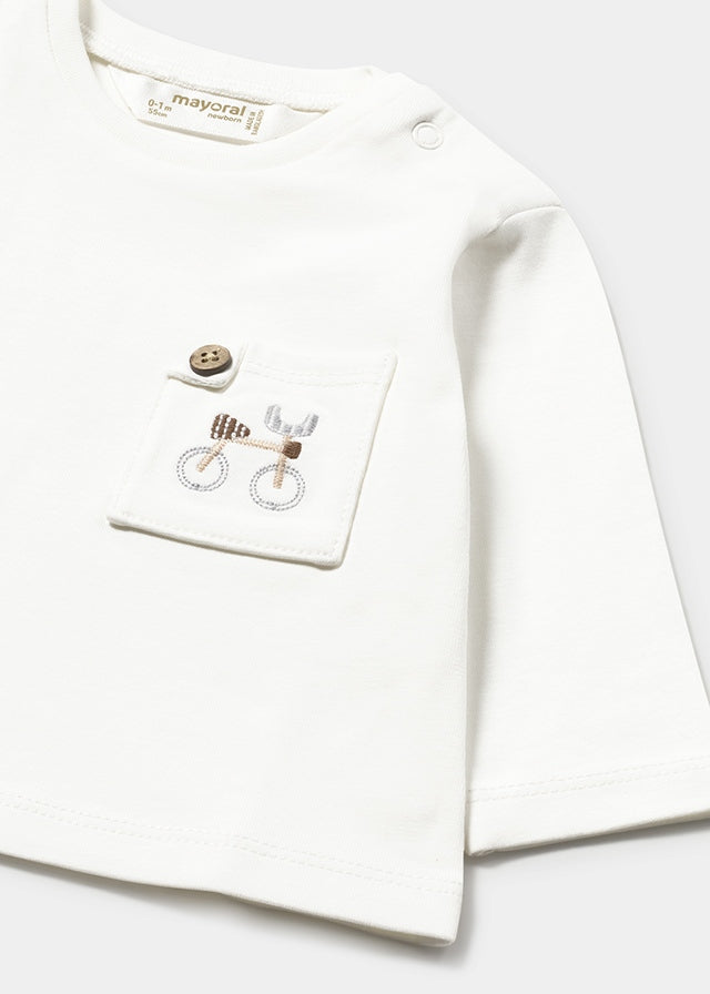 t-shirt neonato m/lunga