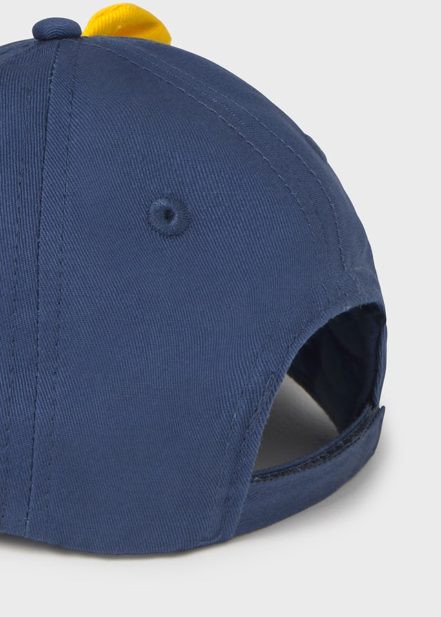 cappello neonato visiera cotone