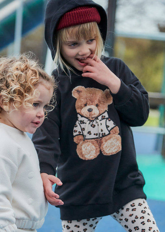 abitino bimba felpa cappuccio