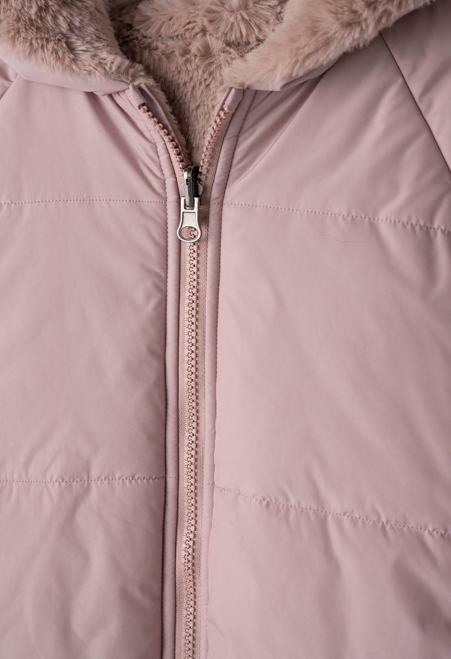 giubbino bimba reversibile