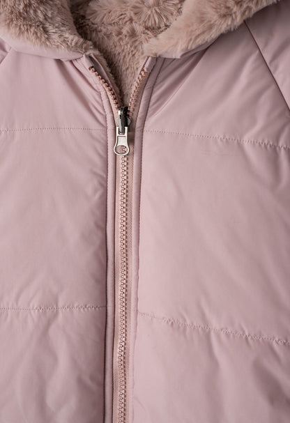 giubbino bimba reversibile