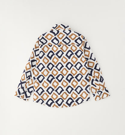 camicia bimbo fantasia m/lunga