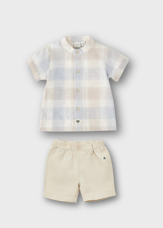 completino neonato corto camicia