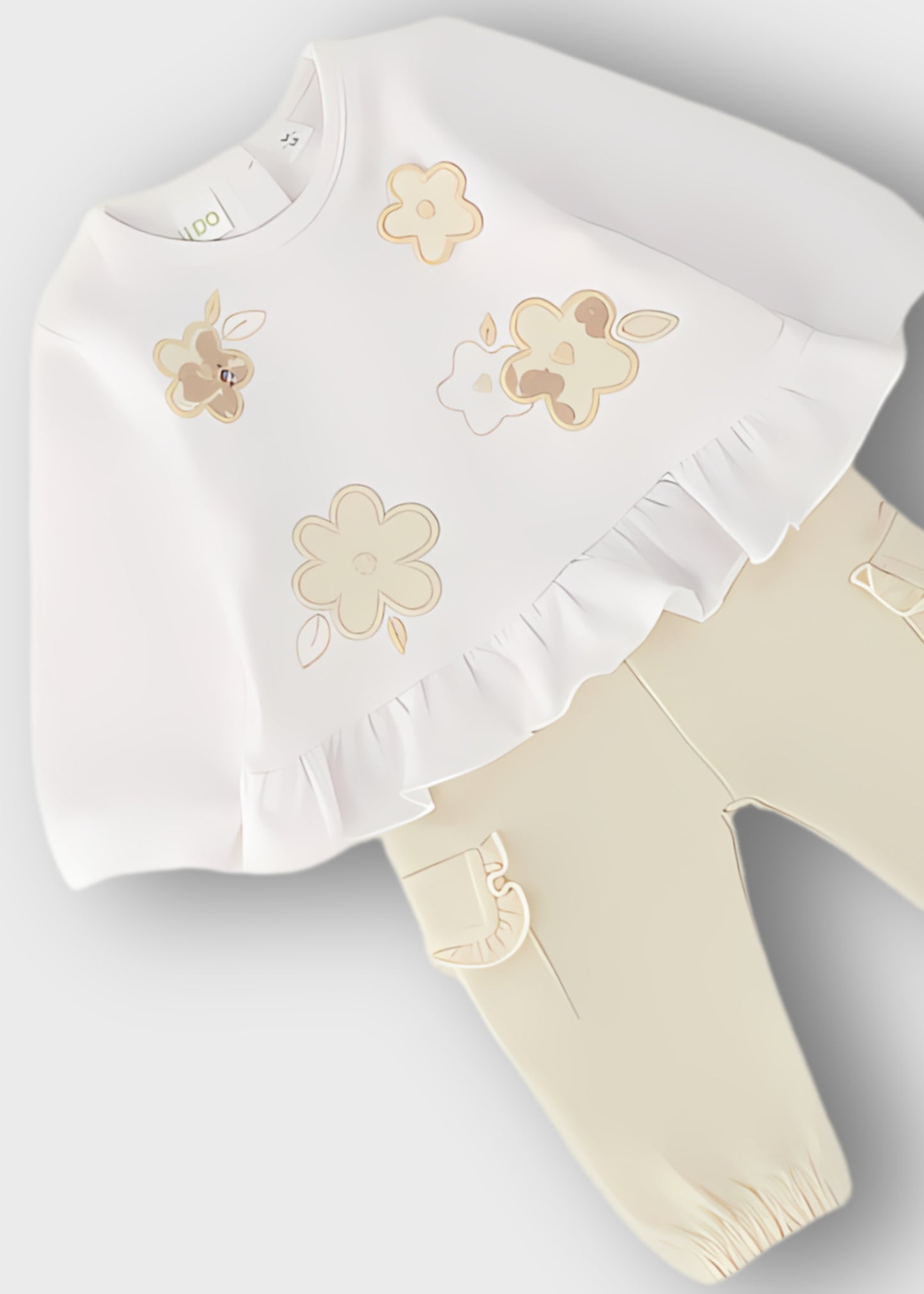 completo neonata cotone lungo