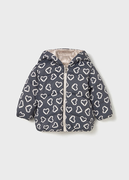 giubbino neonata reversibile