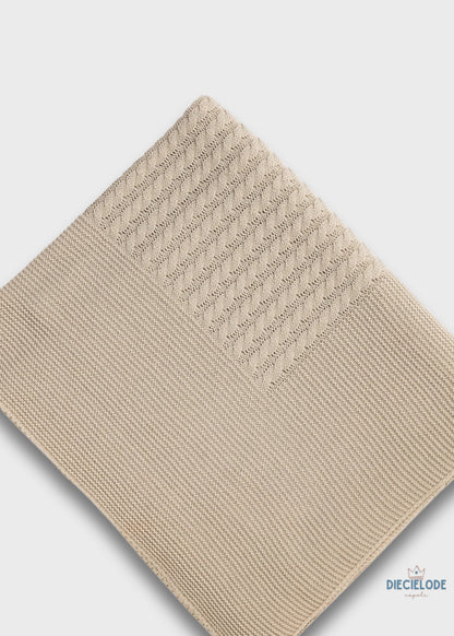 copertina neonato tricot