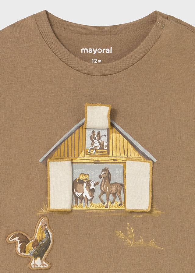 felpa neonata stampata