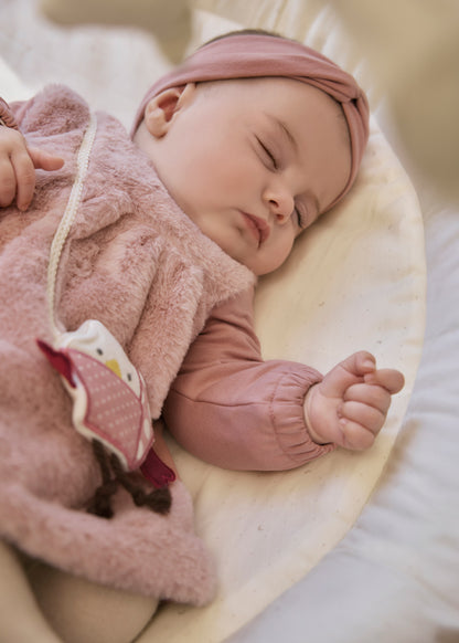 abitino neonata pile+fascia