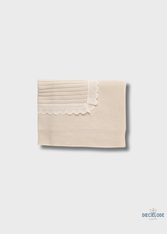 copertina neonato tricot