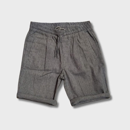 bermuda millerighe in cotone