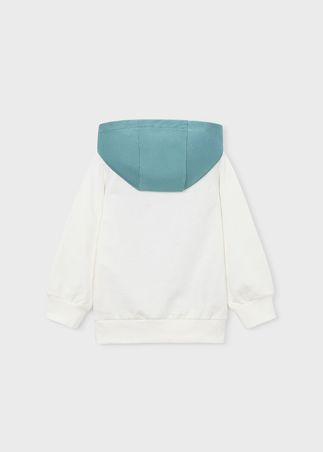 maglia bimbo cappuccio m/lunga