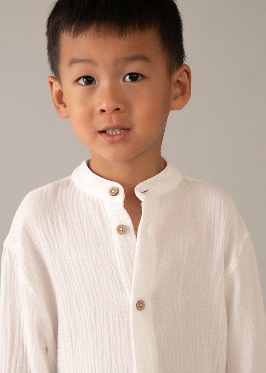 camicia bimbo m/lunga