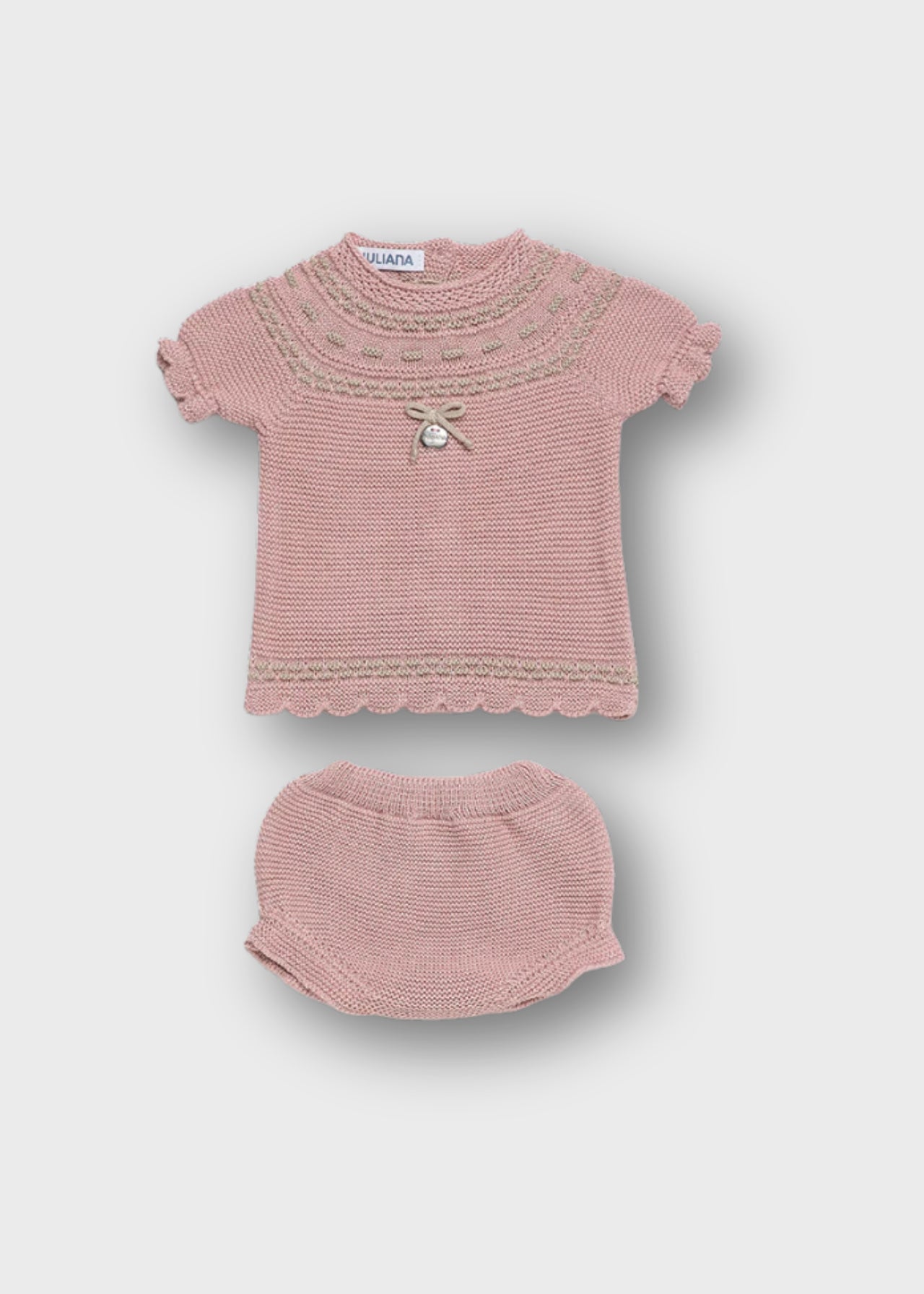 completino neonato tricot corto